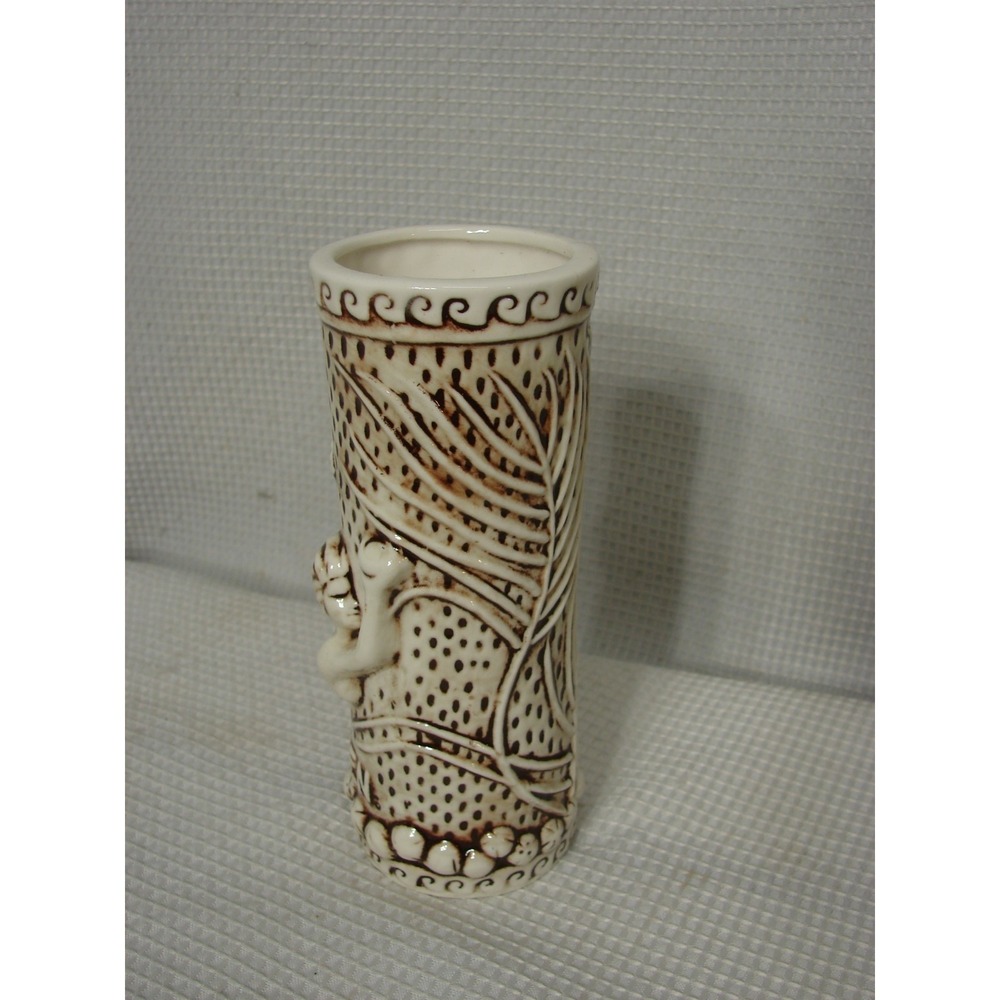 Tiki Rob Rumhaven Tiki Mermaid Mug Ceramic 7" Tall Tumbler Cup - Picture 2 of 7